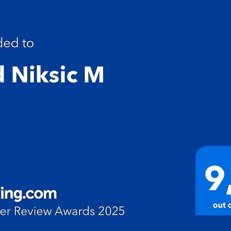 Old Niksic M 아파트 외부 사진